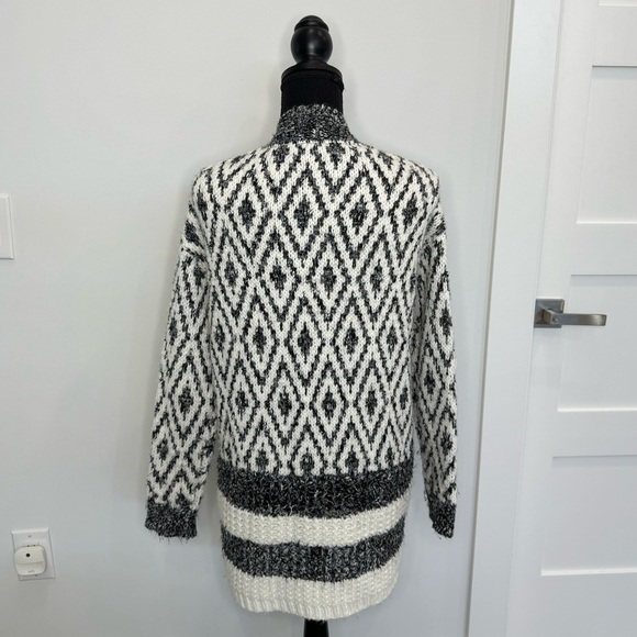 Merona Fuzzy Front Open Long Cardigan - Picture 2 of 7